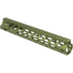 Fortis Manufacturing REV II Free Float Rail System, M-LOK, AR-15, 12.4in, Odg Anodize, REV-II-12-ML-ODG