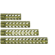 Fortis Manufacturing REV II Free Float Rail System, M-LOK, AR-15, 12.4in, Odg Anodize, REV-II-12-ML-ODG