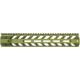 Fortis Manufacturing REV II Free Float Rail System, M-LOK, AR-15, 12.4in, Odg Anodize, REV-II-12-ML-ODG