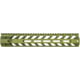 Fortis Manufacturing REV II Free Float Rail System, M-LOK, AR-15, 12.4in, Odg Anodize, REV-II-12-ML-ODG