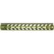 Fortis Manufacturing REV II Free Float Rail System, M-LOK, AR-15, 15.3in, Odg Anodize, REV-II-15-ML-ODG