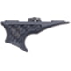 Fortis Manufacturing Shift Reversible Handstop, Carbon Fiber, Gray, Grey, SHIFT-HNDSTP-ML-CF-GRY