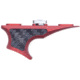 Fortis Manufacturing Shift Reversible Handstop, Carbon Fiber, Red, Red, SHIFT-HNDSTP-ML-CF-RED