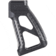 Fortis Manufacturing Torque Pistol Grip, 15 Degree, AR-15, Carbon Fiber, Black Anodize, TOR-PG-CF-15-BLK
