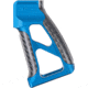 Fortis Manufacturing Torque Pistol Grip, 15 Degree, AR-15, Carbon Fiber, Blue Anodize, TOR-PG-CF-15-BLU