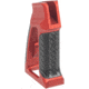 Fortis Manufacturing Torque Pistol Grip, 15 Degree, AR-15, Carbon Fiber, Red Anodize, TOR-PG-CF-15-RED
