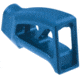 Fortis Manufacturing Torque Pistol Grip, 15 Degree, AR-15, Standard, Blue Anodize, TOR-PG-STND-15-BLU