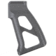 Fortis Manufacturing Torque Pistol Grip, 15 Degree, AR-15, Standard, Grey Anodize, TOR-PG-STND-15-GRY