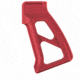 Fortis Manufacturing Torque Pistol Grip, 15 Degree, AR-15, Standard, Red Anodize, TOR-PG-STND-15-RED
