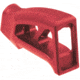 Fortis Manufacturing Torque Pistol Grip, 15 Degree, AR-15, Standard, Red Anodize, TOR-PG-STND-15-RED