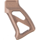 Fortis Manufacturing Torque Pistol Grip, 25 Degree, AR-15, Standard, Fde Anodize, TOR-PG-STND-25-FDE