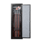 Fortress 8 Gun Fire and Waterproof Gun Safe with E-Lock, Black texture, Oversized, 8EBF