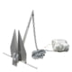 Fortress Marine Anchors Complete Anchoring System FX-11, FX-11-AS