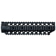Forward Controls Design AR-15 Quad Handguard, Black, 9.5in, RHF4, 9.5, black