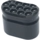 Forward Controls Design Blind Hole Enhanced Magazine Release Button, Dimpled, Black, EMR-HC, AA, dimpled