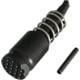 Forward Controls Design Low Drag Forward Assist w/All Angles Dimpled Plunger Cap, Black, LDFA-AA