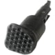 Forward Controls Design Low Snag Forward Assist w/All Angles Dimpled Plunger Cap, Black, LSFA-AA