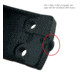 Forward Controls Design RMSc Adaptor Plate, Glock MOS, OPF-G, Black, RMSc