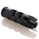 Fostech AR-15 Strake Brake Muzzle Devicefor, 5/8X24, 30 Cal, Black, 2508-BN-30