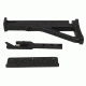 Fostech Bumpski Standard w/Tang Complete Assembly, Black, Left Hand, FT-B-LH-T
