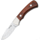 Fox European Hunter Pakkawood Knife, 3 satin finish 440C stainless blade, Brown pakkawood handle, 02FX130