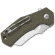 Fox Italico Folding Knife, 2.36in, M390, G10 Green Handle, 01FX894
