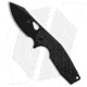 Fox Knives Americas Yaru Folding Knife, 2.88in, CPM S90V Stainless Steel, Reverse Tanto Blade, Carbon Fiber, Titanium, Black Handle, Black/Black, 6.88 inch, BHQ-196228