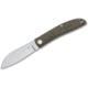 Fox Livri Micarta Knife, Brown, Small, 01FX849