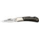 Fox-N-Hound Lockback Folding Knife, 2in, Stainless Blade, Black Buffalo Horn Handle FA1H