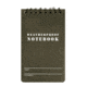 Fox Outdoor 3 X 5 Military Style Weatherproof Notebook - Coyote 39-038