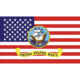 Fox Outdoor 3ft x 5ft Flags, USA Navy, 84-003