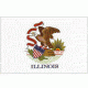 Fox Outdoor 3ft x 5ft State Flags, Illinois, 84-613
