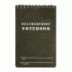 Fox Outdoor 4 X 6 Military Style Weatherproof Notebook - Coyote 39-048