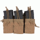 Fox Outdoor AR Six-Stack Mag Pouch, Coyote,  57-628