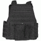 Fox Outdoor Big and Tall Vital Plate Carrier Vest, Black, 65-2115