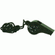Fox Outdoor Compass/Thermometer Whistle, Olive Drab, 38-310