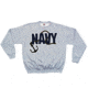 Fox Outdoor Crewneck Sweatshirt, Navy Anchor - Grey, Large, 64-6771 L