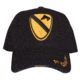 Fox Outdoor Embroidered Military Ball Cap, 1st Cavalry HD Division / Black, 78-7851