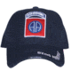 Fox Outdoor Embroidered Military Ball Cap, 82nd Airborne HD Division / Navy, 78-4412