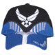 Fox Outdoor Embroidered Military Ball Cap, Air Force Heritage / Black with Navy, 78-449