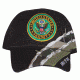 Fox Outdoor Embroidered Military Ball Cap, Army Barbwire / Black, 78-540