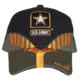 Fox Outdoor Embroidered Military Ball Cap, Army Heritage / Black with OD, 78-446