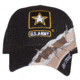 Fox Outdoor Embroidered Military Ball Cap, Army Star Barbwire / Black, 78-541