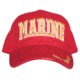 Fox Outdoor Embroidered Military Ball Cap, Marines High Definition Branch / Red, 78-515
