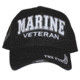 Fox Outdoor Embroidered Military Ball Cap, Marines Veteran with Shadow / Black, 78-551