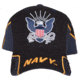 Fox Outdoor Embroidered Military Ball Cap, Navy Force / Black with Navy, 78-458