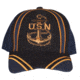 Fox Outdoor Embroidered Military Ball Cap, Navy Recon / Navy with Black, 78-427
