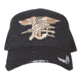 Fox Outdoor Embroidered Military Ball Cap, Navy Seals HD Division / Black, 78-4141