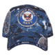 Fox Outdoor Embroidered Military Ball Cap, Navy Service / Sky Digital, 78-563