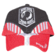 Fox Outdoor Embroidered Military Ball Cap, POW / MIA Heritage / Black with Red, 78-4455